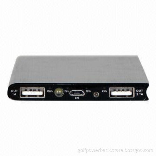 Power Bank/Lithium Polymer Battery for iPhone/iPad/Cellphones and MP3 Players with 8,000mAh Capacity